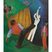 Reproduktion af maleriet Exekution - Nils Dardel