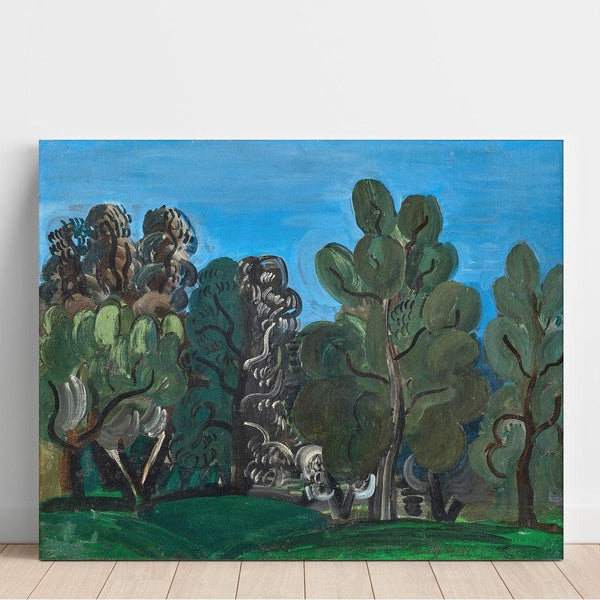 Reproduktion af maleriet Èze - Raoul Dufy