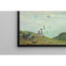 Reproduktion af maleriet Falaises à Pourville - Claude Monet