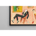 Reproduktion af maleriet Familjeidyll-maleri - Nils Dardel
