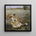 Fauchage - Jules Bastien-Lepage — indrammet kunstværk på væggen
