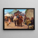 Bayram - Fausto Zonaro — indrammet kunstværk på væggen