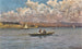 Constantinople fra Bosporus - Fausto Zonaro — visning af kunstværket