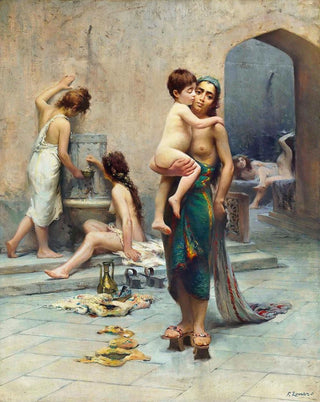 Fausto Zonaro - Hamam il bagno.webp