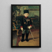 Prince Abdrrahim Efendi - Fausto Zonaro — indrammet kunstværk på væggen
