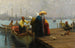 Le Bateau - Fausto Zonaro — visning af kunstværket