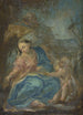Repos pendant la fuite en Égypte - Federico Barocci — visning af kunstværket