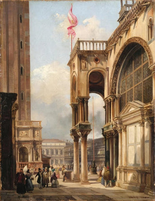 Federico Moja - Venice a View of St Marks Square.webp