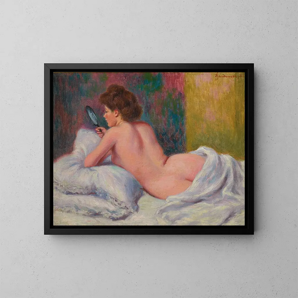Le Matin - Federico Zandomeneghi — indrammet kunstværk på væggen