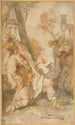 La Vision de Saint Eustache - Federico Zuccaro — visning af kunstværket