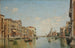 Vue du Grand Canal de Venise - Federico del Campo — visning af kunstværket