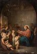 Jesus og de små børn - Felix-Henri Giacomotti — visning af kunstværket