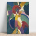 Reproduktion af maleriet Kvinde med parasol - Robert Delaunay