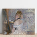 Reproduktion af maleriet Kvinde ved sit bad - Berthe Morisot