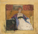 Kvinde siddende - Edwin Austin Abbey — visning af kunstværket