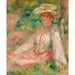 Reproduktion af maleriet Kvinde i Have - Pierre-Auguste Renoir