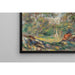 Reproduktion af maleriet Kvinde i et landskab - Pierre-Auguste Renoir