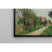 Reproduktion af maleriet Kvinde og barn på markvejen, Sèvres - Alfred Sisley