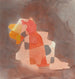 Kvinde, der støtter sig tilbage - Paul Klee — visning af kunstværket