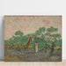 Reproduktion af maleriet Kvinder, der samler oliven - Vincent van Gogh