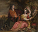 Jan van der Voort og hans søster Catharina med en tjener - Ferdinand Bol — visning af kunstværket
