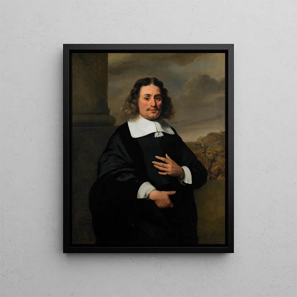 Quirinus Stercke - Ferdinand Bol — indrammet kunstværk på væggen