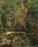 "Den vilde natur ved Rettenbach nær Ischl" - Ferdinand Georg Waldmüller — visning af kunstværket