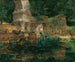 La ruine romaine à Schönbrunn - Ferdinand Georg Waldmüller — visning af kunstværket