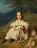 Julia Comtesse Apraxine - Ferdinand Georg Waldmüller — visning af kunstværket