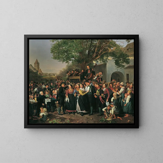 Ferdinand Georg Waldmller - Niedersterreichische Bauernhochzeit.webp