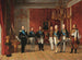 Modtagelsen af storhertug Aleksander Nikolaevich af prins Metternich i Hofburg i Wien i 1839 - Ferdinand Georg Waldmüller — visning af kunstværket