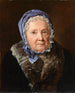 Rosina Wieser i en alder af 83 år - Ferdinand Georg Waldmüller — visning af kunstværket