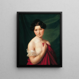 Ferdinand Georg Waldmller - The court actress Sophie Mller.webp