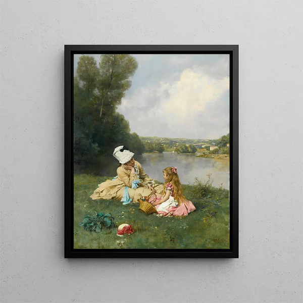 Ferdinand Heilbuth - Summer Days Near Giverny France.webp