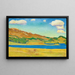Lac Champfèr - Ferdinand Hodler — indrammet kunstværk på væggen