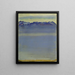 Le lac Léman med de savoyardiske Alper - Ferdinand Hodler | Reproduction — indrammet kunstværk på væggen