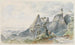 Vue vers les monts des Orgues - Ferdinand Keller — visning af kunstværket