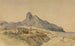 Les Montagnes Dois Irmãos au bord de la mer - Ferdinand Keller — visning af kunstværket