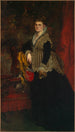 Portrait af Wilhelmine Keller - Ferdinand Keller — visning af kunstværket