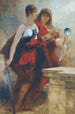 Studie for kejser Wilhelm I's apoteose - Ferdinand Keller — visning af kunstværket