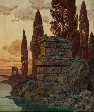 Ferdinand Knab - Dusk on the Shore.webp