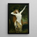 Bacchante - Ferdinand Leeke — indrammet kunstværk på væggen