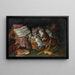 Concert des chats - Ferdinand van Kessel — indrammet kunstværk på væggen