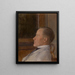 Edmond Khnopff-faderens maleri - Fernand Khnopff — indrammet kunstværk på væggen