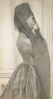Le Voile - Fernand Khnopff — visning af kunstværket
