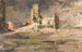 Le Beffroi d'Arras 1916 - Fernand Sabatté — visning af kunstværket