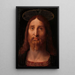 Tête du Christ - Fernando Yáñez de la Almedina — indrammet kunstværk på væggen