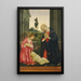 L'Adoration de l'Enfant - Filippino Lippi — indrammet kunstværk på væggen
