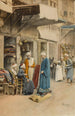Le Vendeur de tapis - Filippo Bartolini — visning af kunstværket