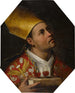 Saint Janvier, der holder sine blodflasker - Filippo Vitale — visning af kunstværket